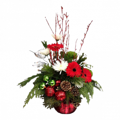 Christmas Ornament Arrangement